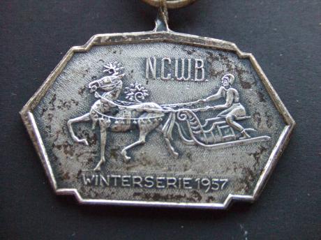 NCWB ( Nederlandse Christelijke Wandelsport Bond)winterserie 1957b arreslee